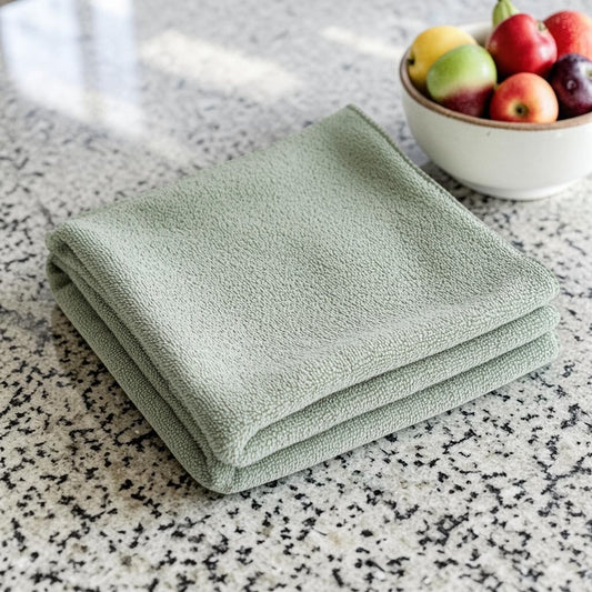 Jpkvd Microfiber Cleaning Cloths - Ultra-Absorbent & Streak-Free - Reusable Cleaning Towels for Kitchen, Bathroom, Glass & Car
